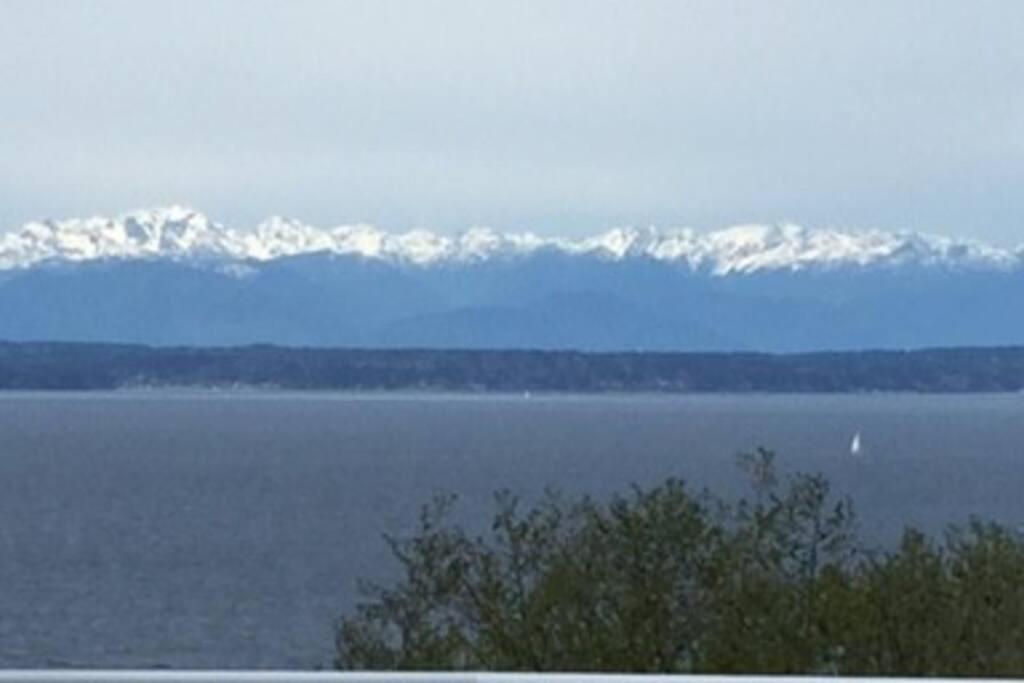 1-Bedroom Seaview Guesthouse On Seattle Luxury Estate With Views Of Olympic Mountains Exterior foto